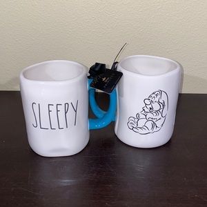 NWT Rae Dunn | Disney Sleepy Snow White themed ceramic mug